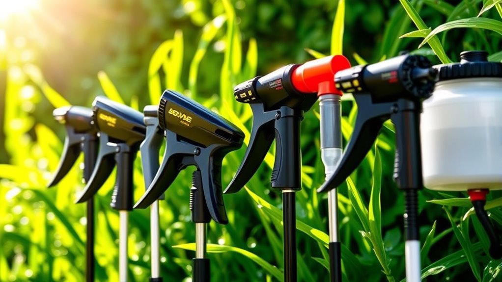 choose efficient adjustable sprayers