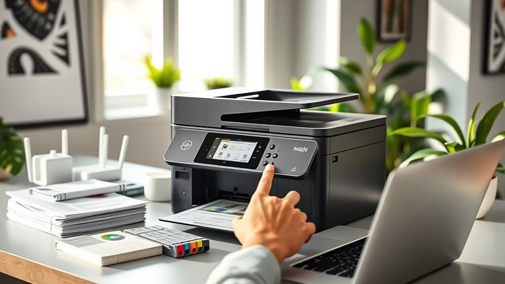choose efficient connected printer