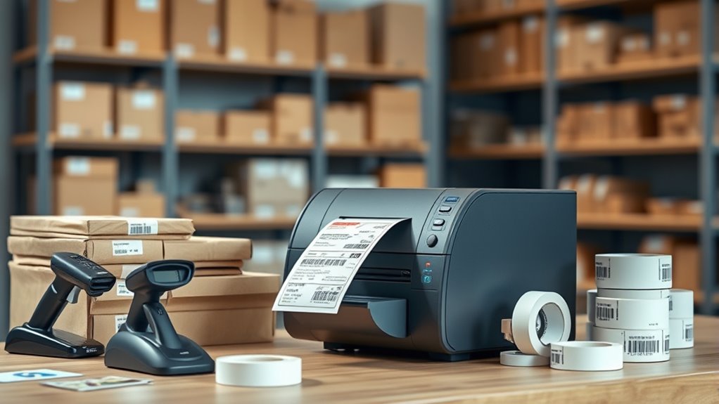 choose efficient shipping labels