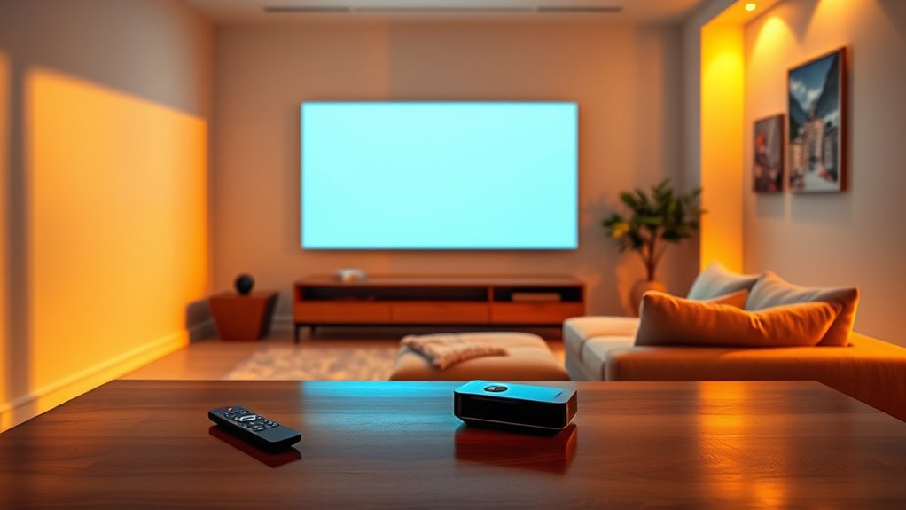 choose features for optimal viewing