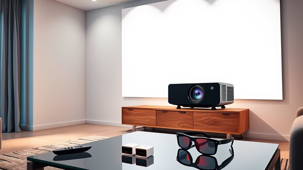 choose high resolution versatile projector