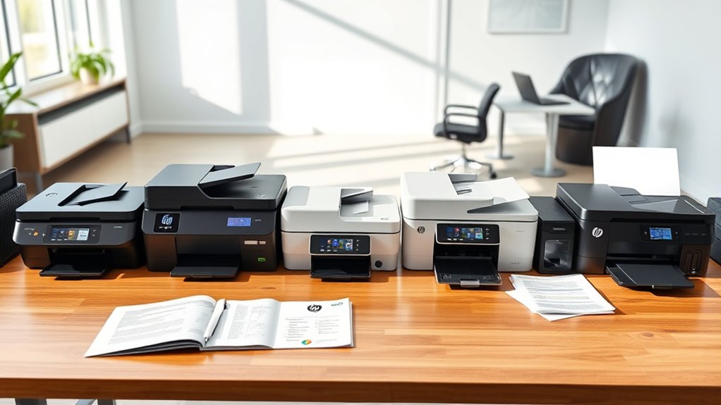 choose printer based on features