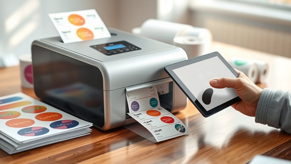 choose suitable sticker printer