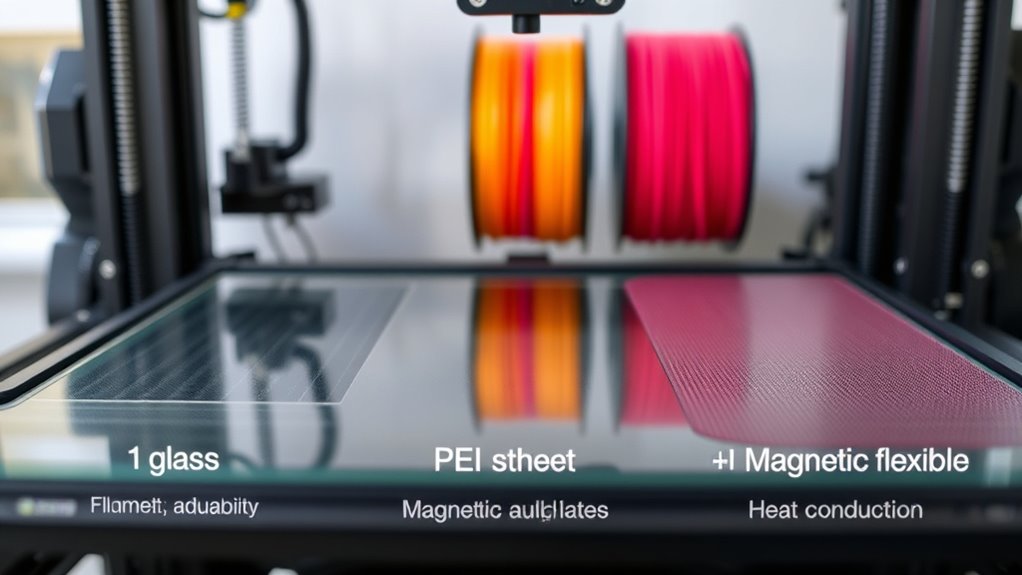 choosing effective print bed materials