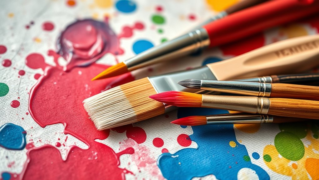 choosing the right acrylic brush