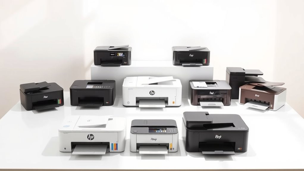 compact efficient laser printers