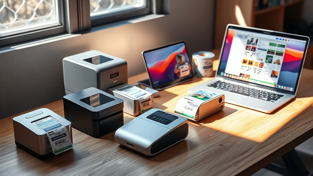 compatible mac label printer