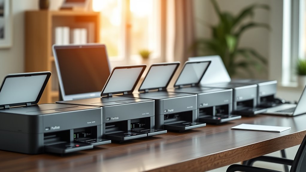 consider cartridge costs and features