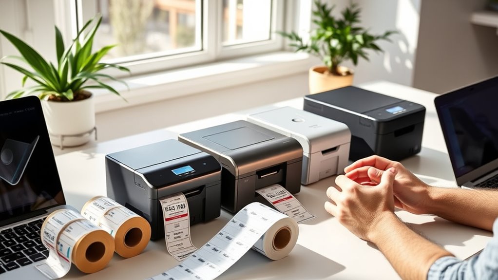 consider printing technology features