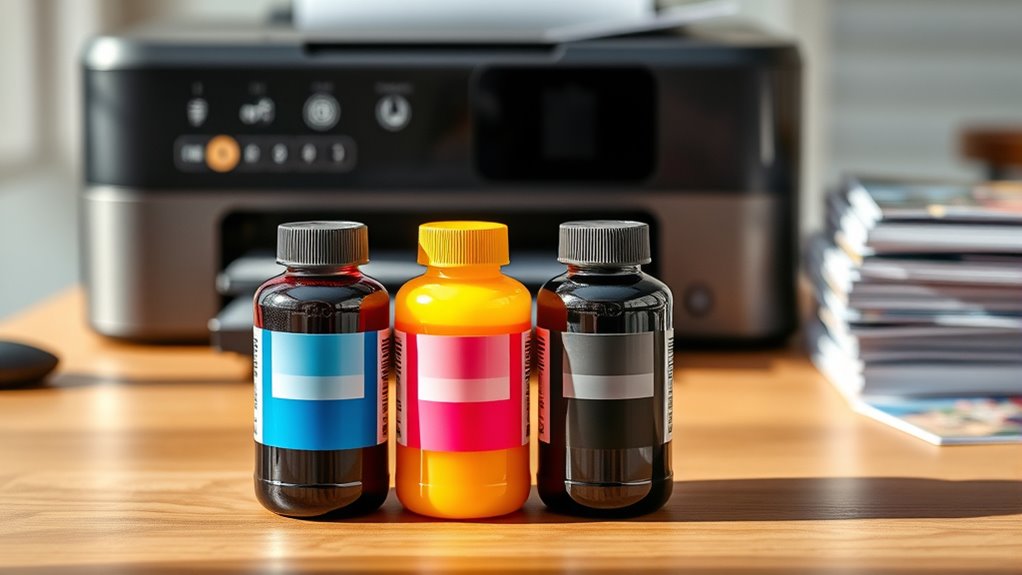 cost effective ink selection factors