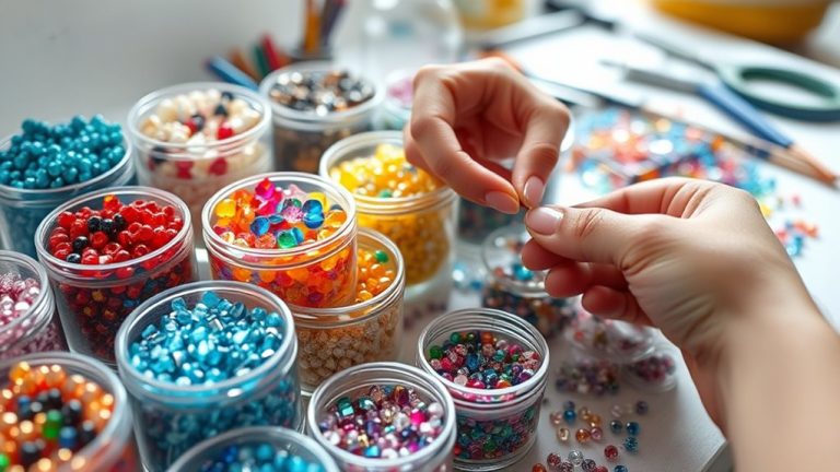 creative leftover bead crafts