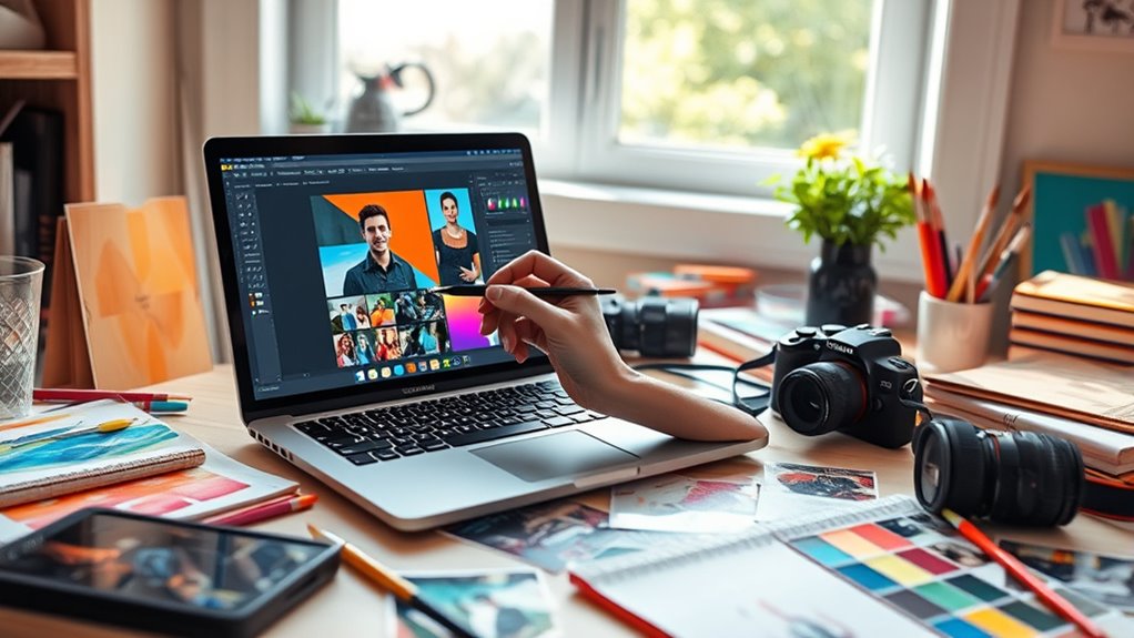 designing eye catching album covers
