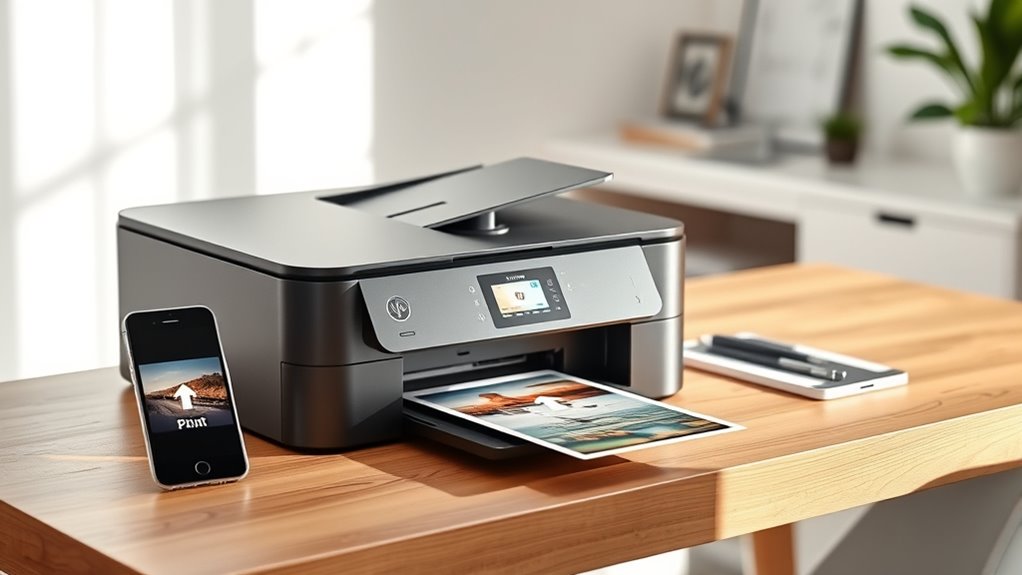 easy wireless printer features