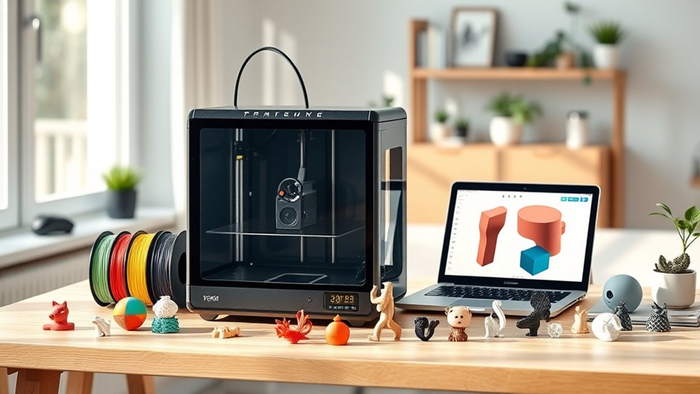 efficient versatile safe 3d printing