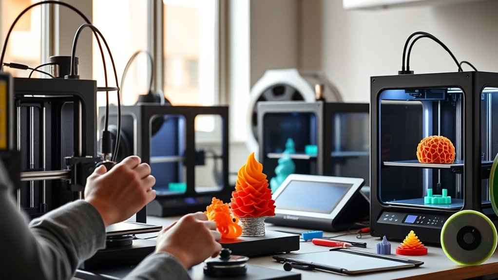 evaluation of printer features