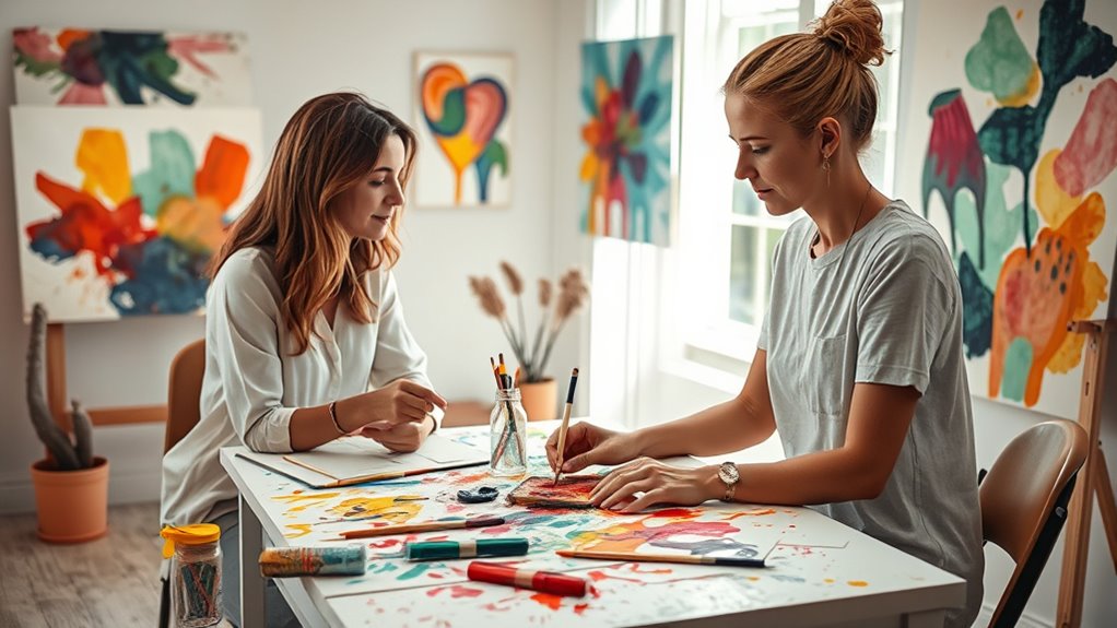 expressing emotions through art