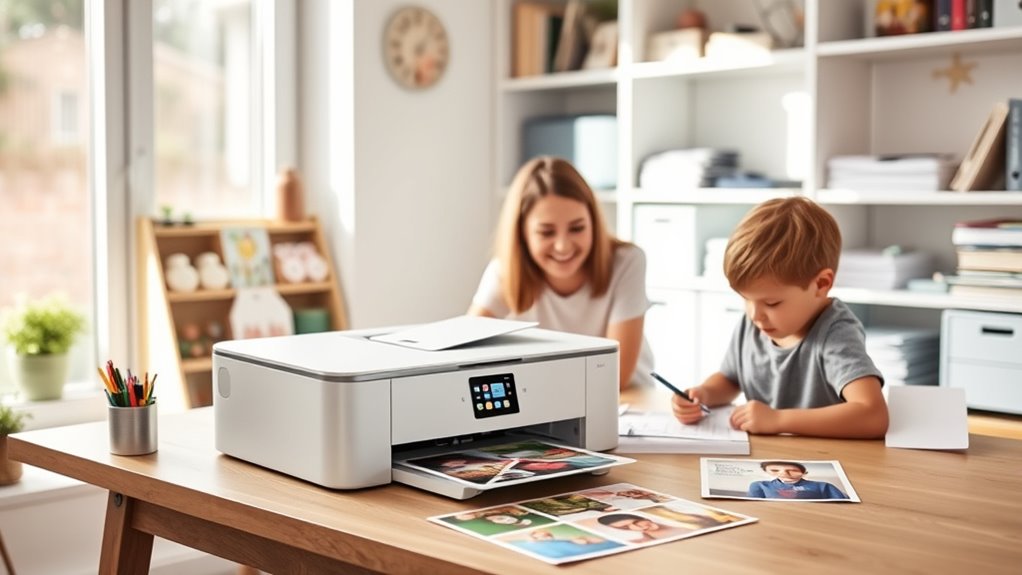 family friendly ink printer features