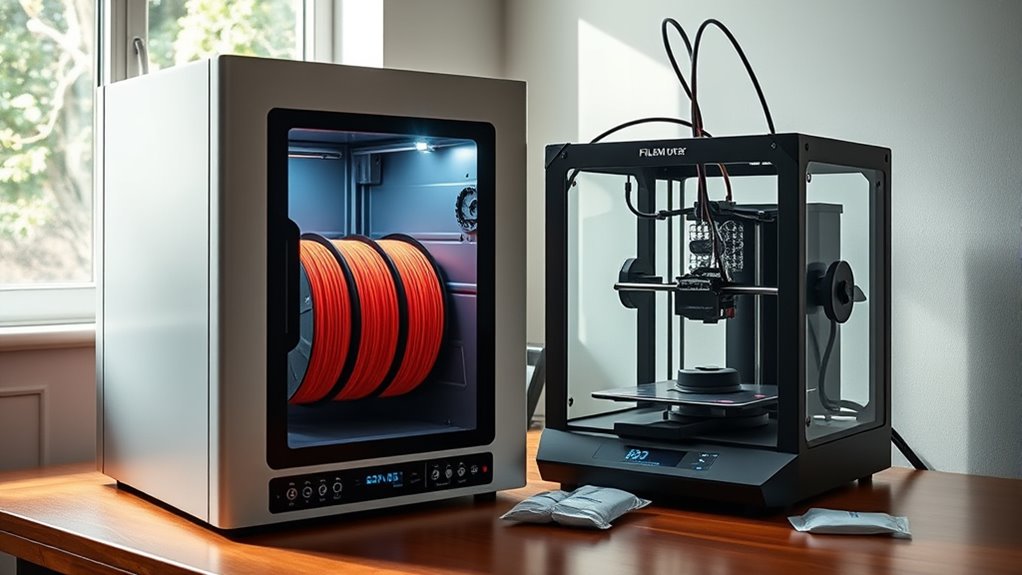 filament compatibility and control