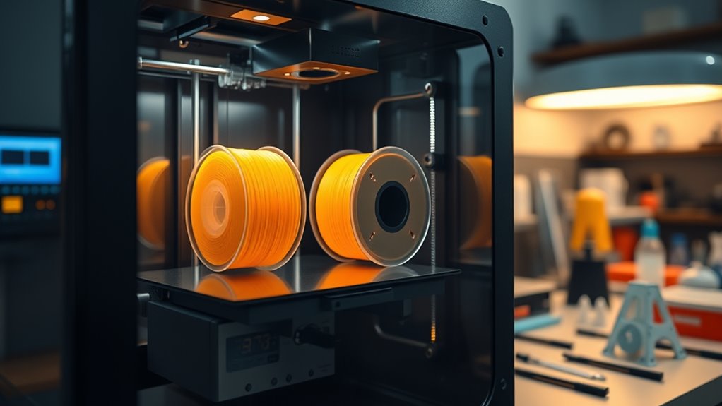 filament compatibility and controls