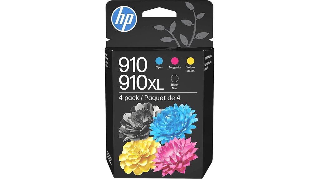 four color ink cartridge set