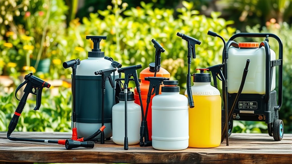 garden sprayer selection considerations