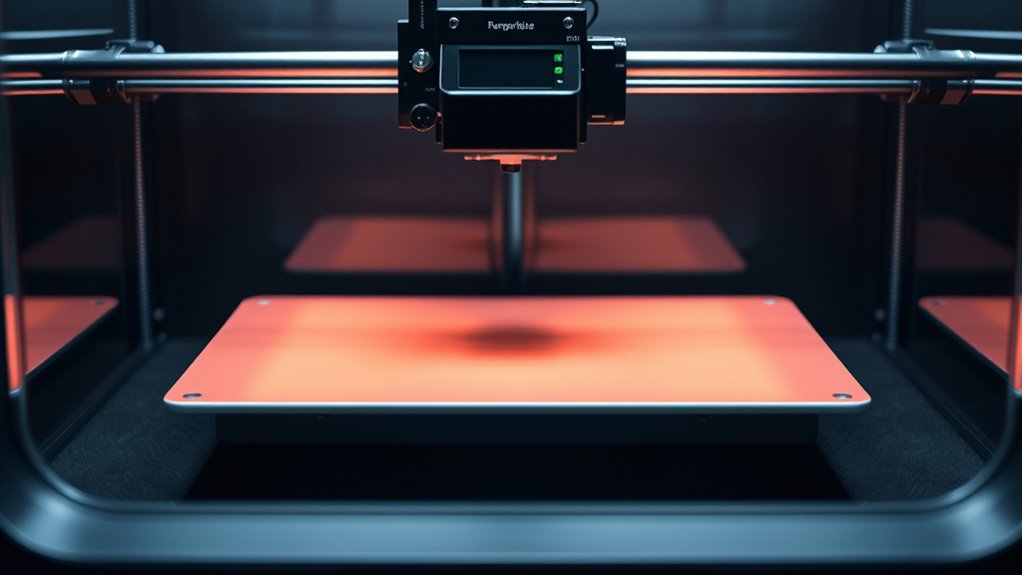 heated bed size and efficiency