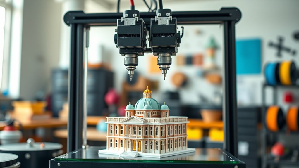 high quality dual extruder printing