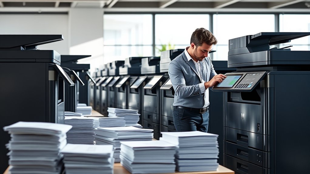 high volume fast secure printing