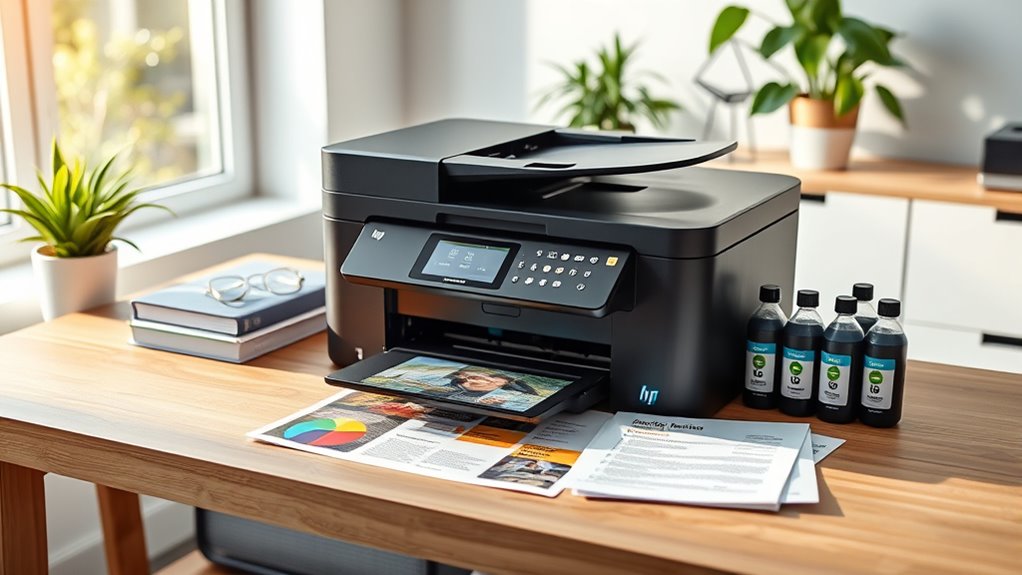ink capacity and connectivity