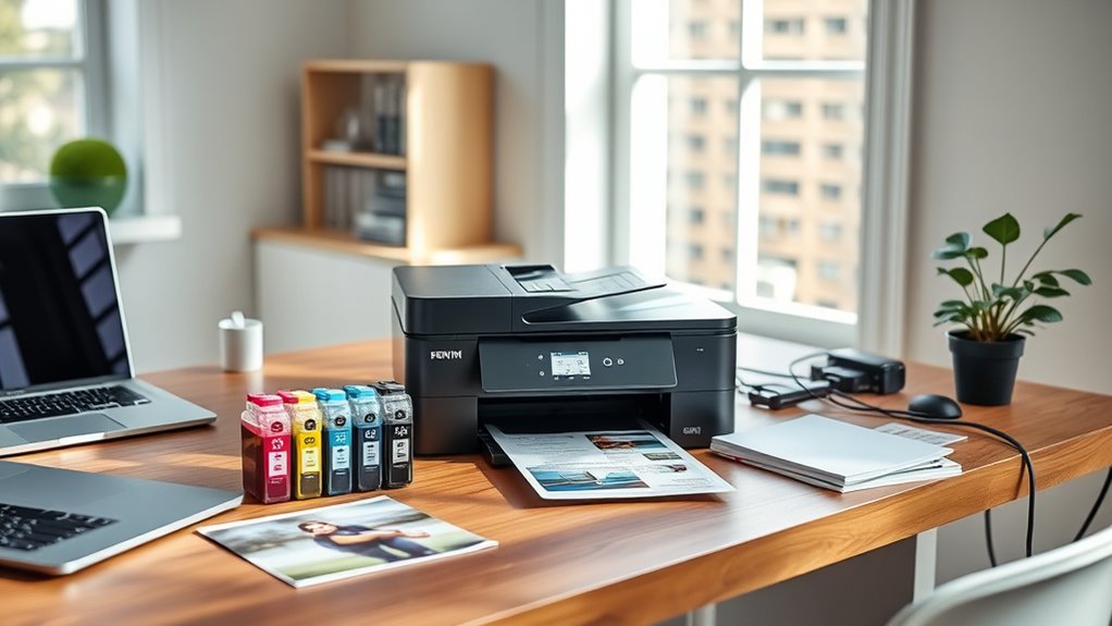 ink capacity and print quality
