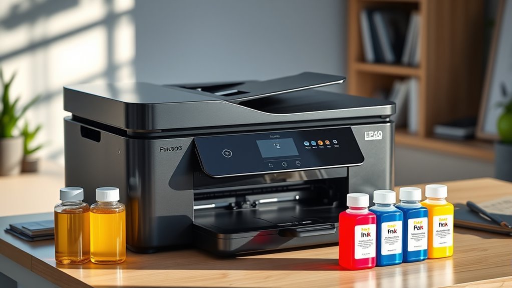 ink efficiency and features