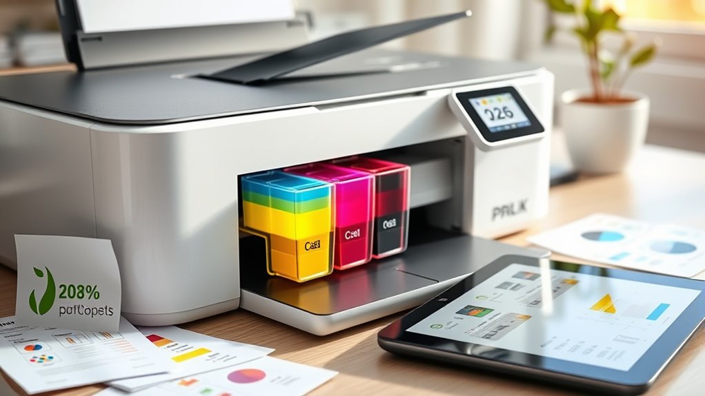 ink system and capacity