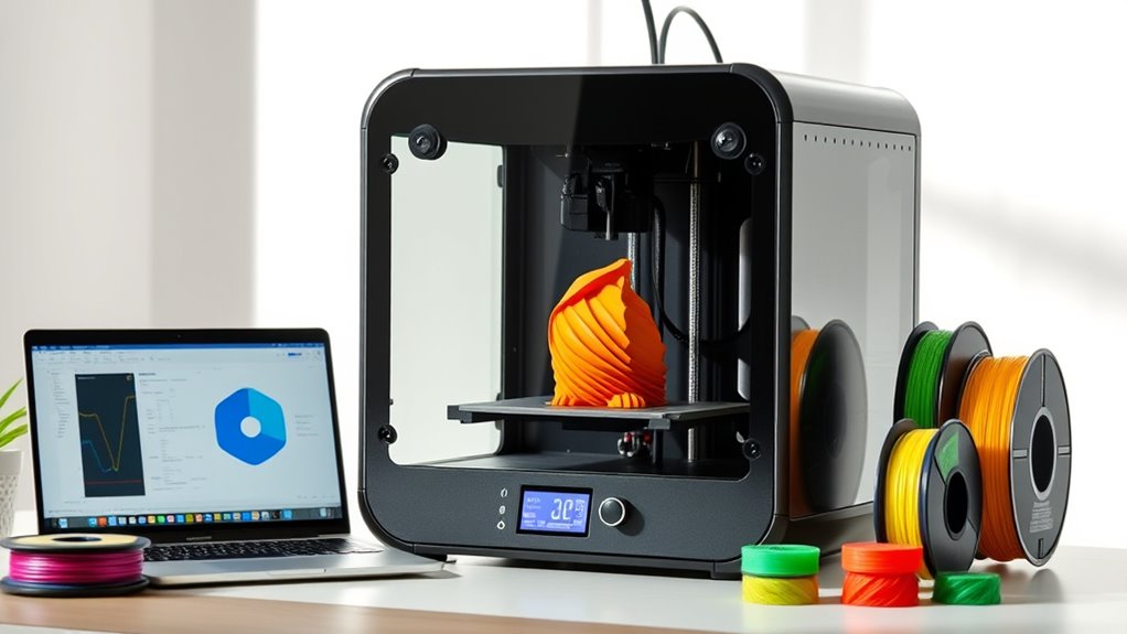 key 3d printer features