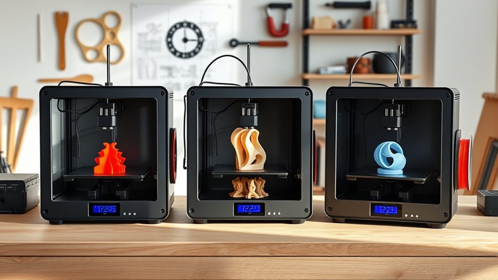 key 3d printer features
