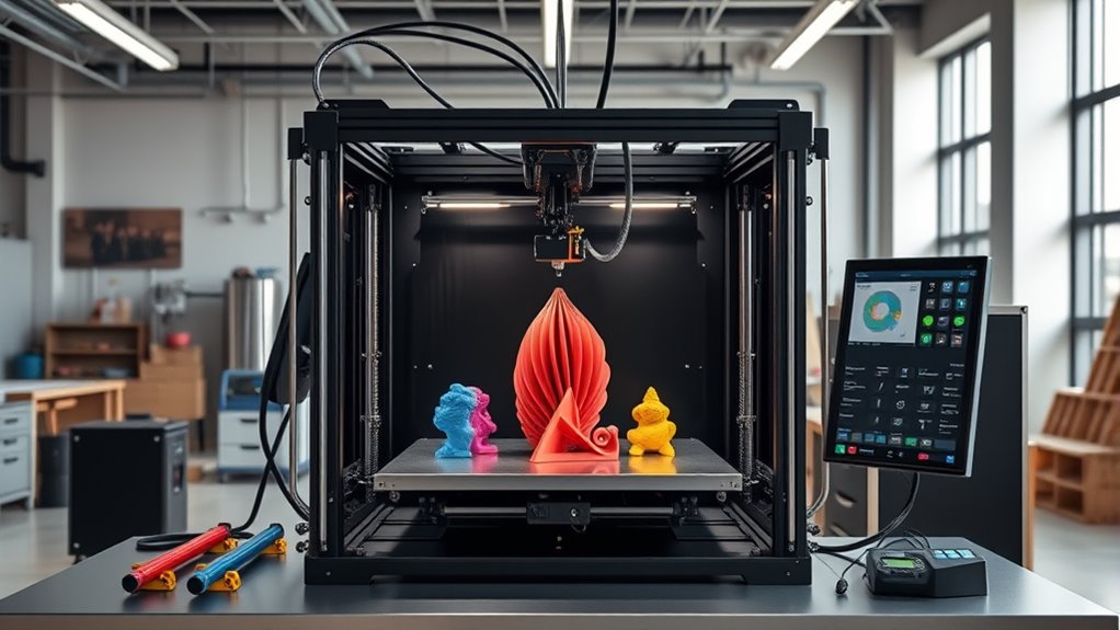 key 3d printer features