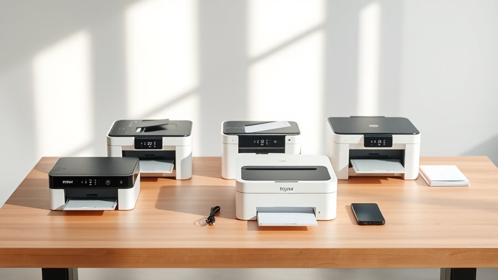 key features for compact printer