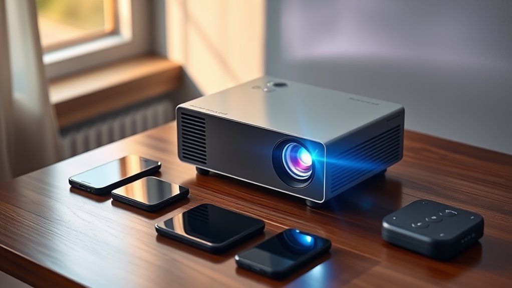 key features for portable projectors