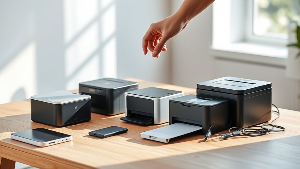 key portable printing features