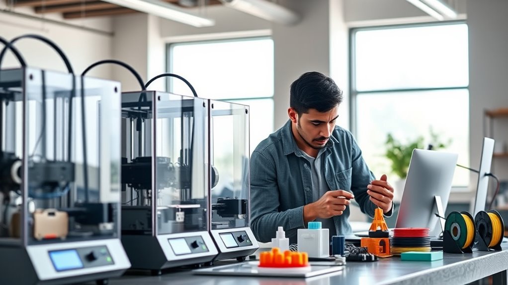 key small business 3d printer factors