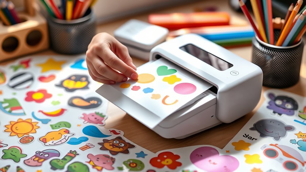 kids sticker printer considerations