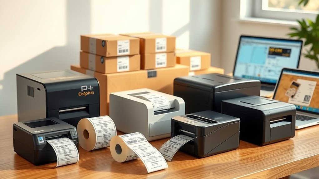 label printer compatibility and efficiency