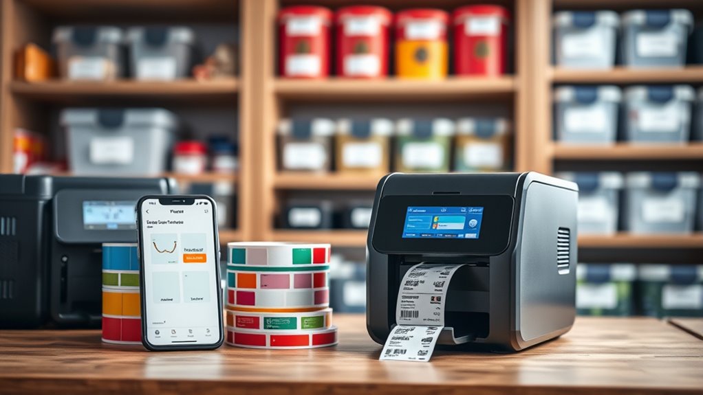 label printer feature considerations