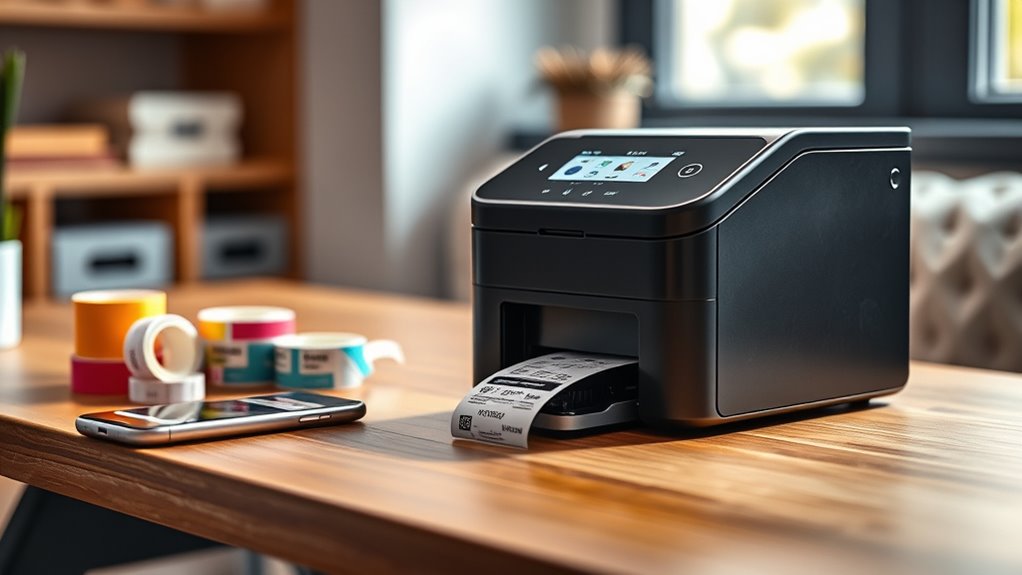 label printer features and options