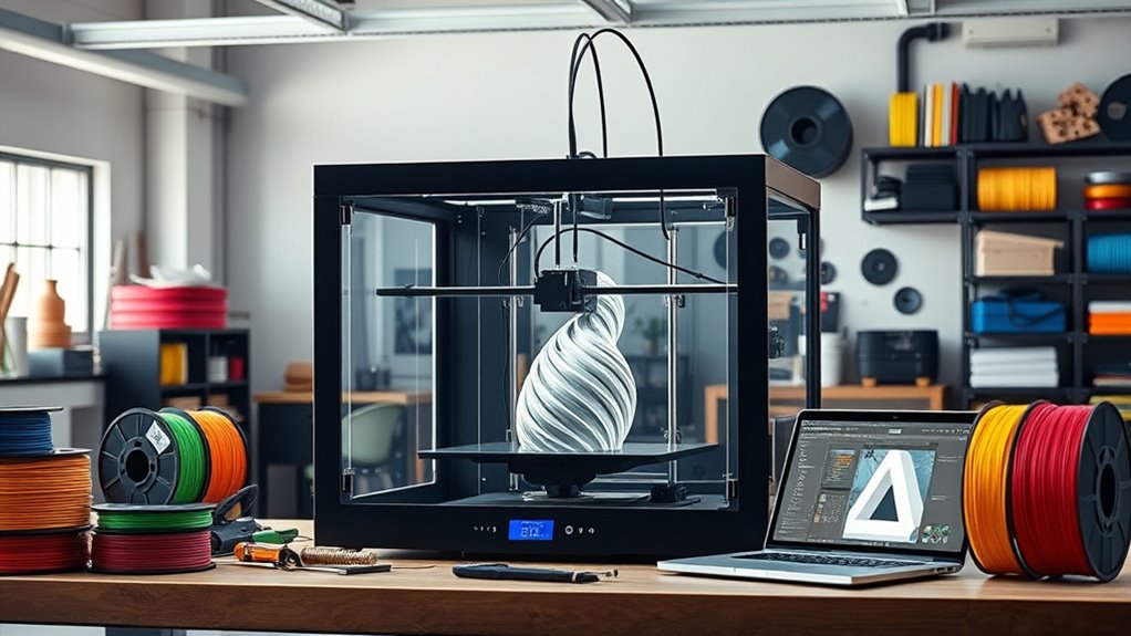 large beginner 3d printer considerations