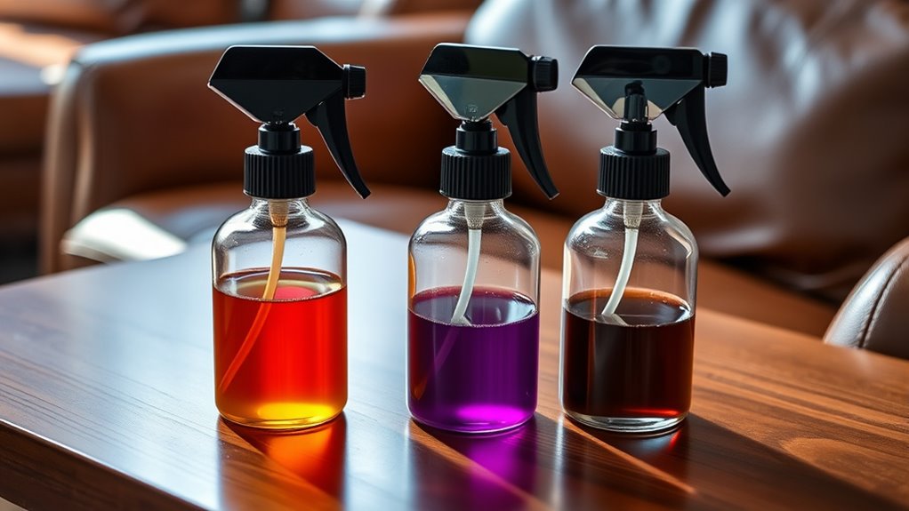 leather care spray considerations