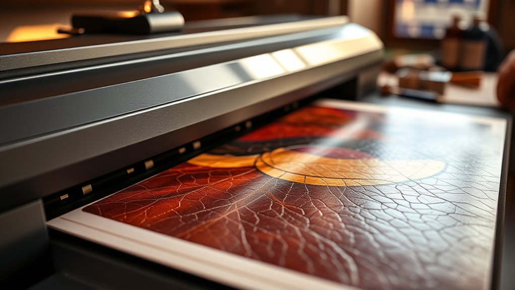 leather printing ink compatibility