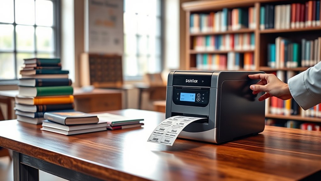 library label printer considerations