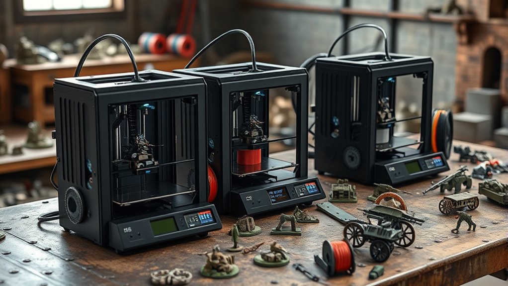 matching printer specs and features