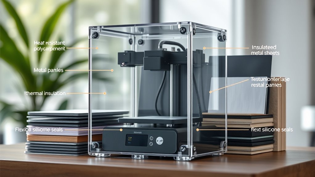 material selection for enclosure