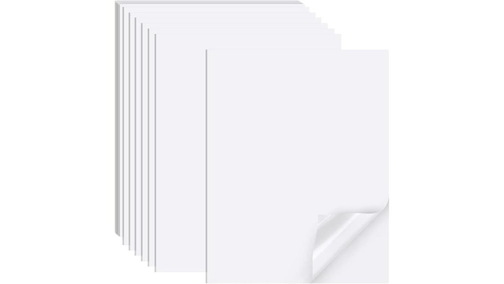 matte inkjet sticker sheets
